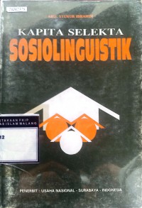 Image of Kapita selekta sosiolinguistik