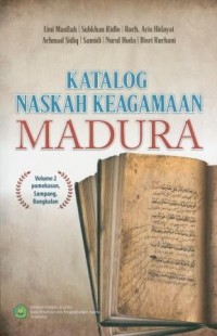 Image of Katalog naskah keagamaan Madura volume 2 (Pamekasan, Sampang, Bangkalan)