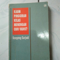 Image of Kaum pinggiran kelas menengah quo vadis?