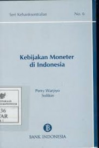 Image of Kebijakan moneter di Indonesia