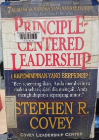 Image of Kepemimpinan yang berprinsip