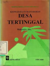 Image of Keswadayaan masyarakat desa tertinggal