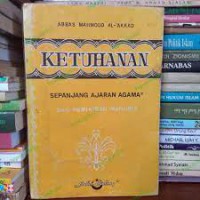 Image of Ketuhanan sepanjang ajaran agama dan pemikiran manusia