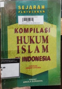 Image of Kompilasi hukum Islam di Indonesia