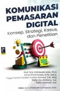 Image of Komunikasi pemasaran digital: konsep, strategi, kasus, dan penelitian