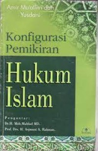 Image of Konfigurasi pemikiran hukum Islam