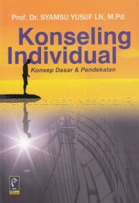 Image of Konseling individual konsep dasar & pendekatan