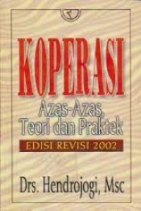 Image of Koperasi: azas-azas teori dan praktek