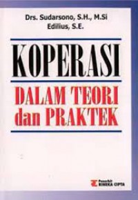 Image of Koperasi : dalam teori dan praktek