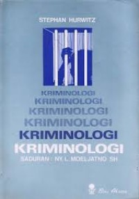 Image of Kriminologi