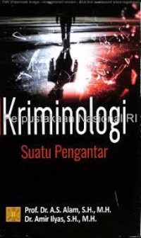Image of Kriminologi suatu pengatar