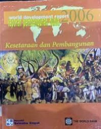Image of Laporan pembangunan dunia 2006: kesetaraan dan pembangunan