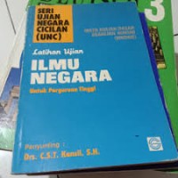 Image of Latihan ujian ilmu negara