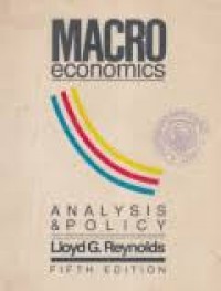 Image of Macroeconomics: analysis and policy