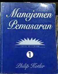 Image of Manajemen pemasaran (jilid 1)