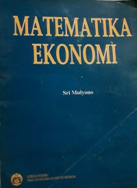 Image of Matematika ekonomi