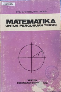 Image of Matematika untuk peguruan tinggi