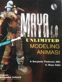 Image of Maya 4.0 unlimited modeling animasi