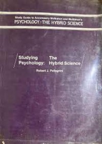 Image of McMahon and McMahon's psychology : the hybrid science