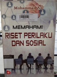Image of Memahami riset perilaku dan sosial