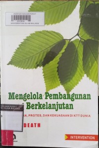 Image of Mengelola pembangunan yang berkelanjutan: kemitraan, protes dan kekuasaan di KTT dunia