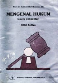 Image of Mengenal hukum (suatu pengantar)