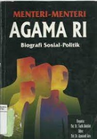 Image of Menteri-menteri agama RI biografi sosial-politik