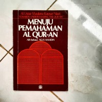 Image of Menuju pemahaman Al Qur-an
