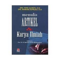 Image of Menulis artikel & karya ilmiah