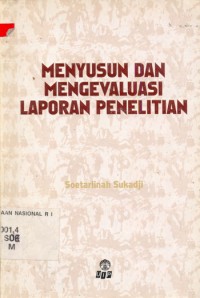 Image of Menyusun dan mengevaluasi laporan penelitian