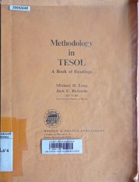 Image of Methodology in TESOL : a book of readings