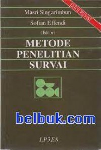 Image of Metode penelitian survai