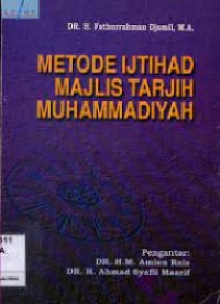 Image of Metode ijtihad majlis tarjih Muhammadiyah