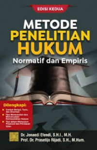 Image of Metode penelitian hukum: normatif dan empiris
