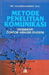 Image of Metode penelitian komunikasi