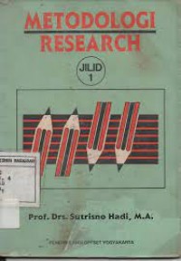 Image of Metodologi Research jilid 1