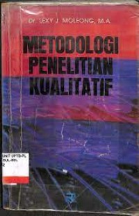 Image of Metodologi penelitian kualitatif