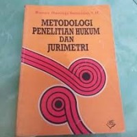 Image of Metodologi penelitian hukum dan jurimetri