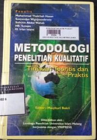 Image of Metodologi penelitian kualitatif: tinjauan teoritis dan praktis