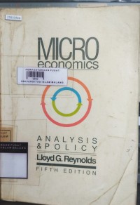 Image of Microeconomics: analysis & policy