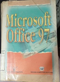 Image of Microsoft office 97