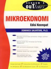 Image of Teori dan soal-soal mikroekonomi (edisi keempat)