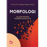 Image of Morfologi: kajian proses pembentukan kata