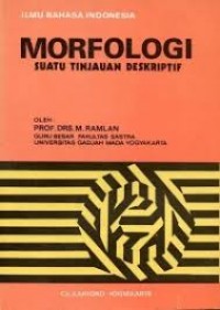 Image of Morfologi: suatu tinjauan deskriptif