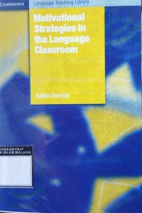 Image of Motivational strategies in the language classroom