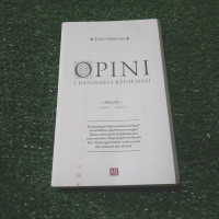Image of Opini 1 dasawarsa reformasi (buku 3)
