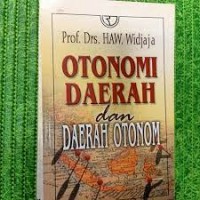 Image of Otonomi daerah dan daerah otonom