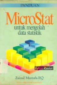 Image of Panduan microstat untuk mengolah data statistik