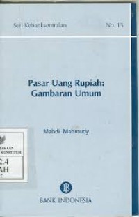 Image of Pasar uang rupiah: gambaran umum