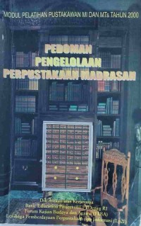 Image of Pedoman pengelolaan perpustakaan madrasah